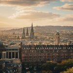 A city view of Aberdeen skyline